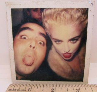 Madonna & Photographer Polaroid Selfie 90 