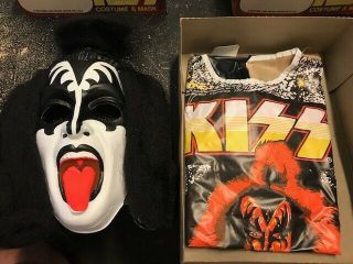KISS 1978 Aucoin COMPLETE SET Costume and Mask with Hair - 5