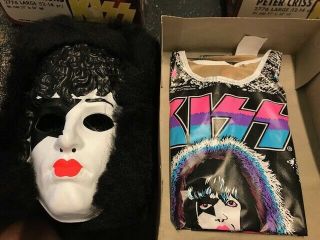 KISS 1978 Aucoin COMPLETE SET Costume and Mask with Hair - 7