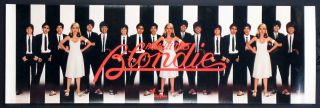 Blondie Debbie Harry Parallel Lines Vintage 1978 Promo Poster Rolled