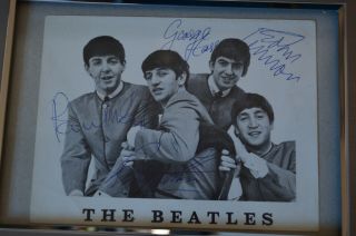 Authenticated Beatles Autographs 1963