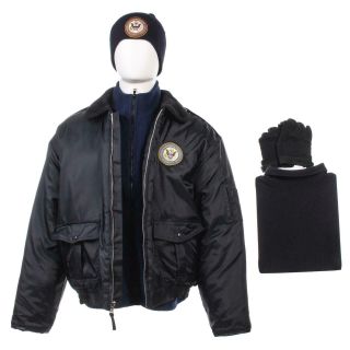 Oitnb Co Hellman Greg Vrotsos Screen Worn Jacket Vest Shirt Gloves Hat Ss 6 & 7