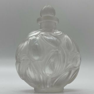 R Lalique Perfume Bottle Jaytho Bouquet Antique Vintage Pensees D’elle