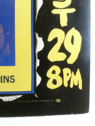 THE BEATLES POSTER August 29,  1966 Candlestick Park,  San Francisco,  CA 2