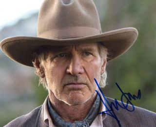 Actor Harrison Ford In - Person Autograph,  Signed Photo