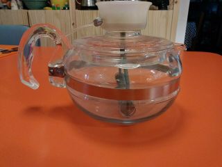 Vintage CHEMEX OHMLETTE 1/2 pint PYREX electric kettle Peter Schlumbohm 7756 - C 2