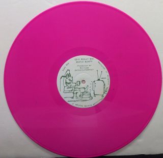 BEATLES Ed Sullivan Melvin Not TMOQ PINK VINYL LP 3