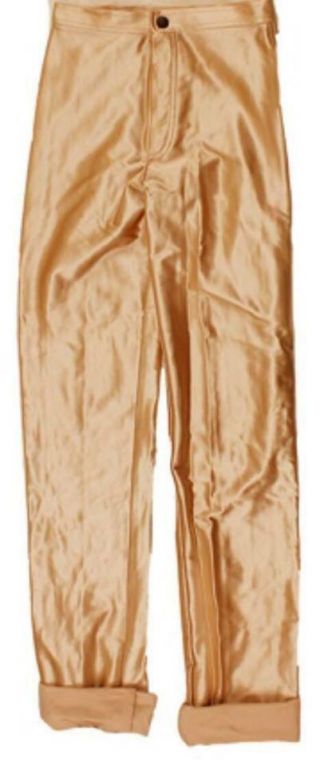 Michael Jackson Own Worn Gold Pants Authentic Owned No Glove Fedora Signed