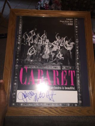 “cabaret” Poster Signed