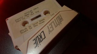 Motley Crue Leathur Demo Promo Cassette Tape Coffman 1981 Pre Too Fast For Love