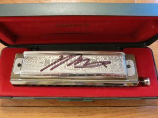 Neil Young Signed Harmonica,  Proof Crosby Stills Nash & Young Csn Csny