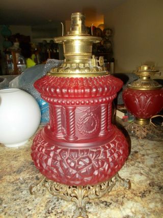 Extremely Rare Consolidated Gone With The Wind Lamp/gwtw Lamp Base
