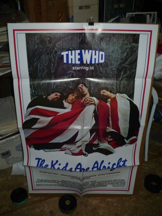 The Kids Are Alright,  Nr Orig 1 - Sht / Movie Poster (roger Daltrey) - 1979