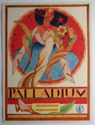 The Palladium Oxford Circus Vintage Program Brochure London Uk July 14 1930