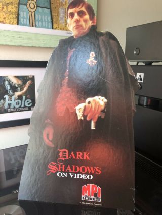 Dark Shadows Barnabas Collins Poster Display Promo 11x17 Rare