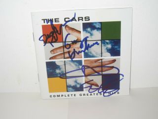 Ric Ocasek Signed The Cars Complete Greatest Hits Cd Rock Autograph Proof
