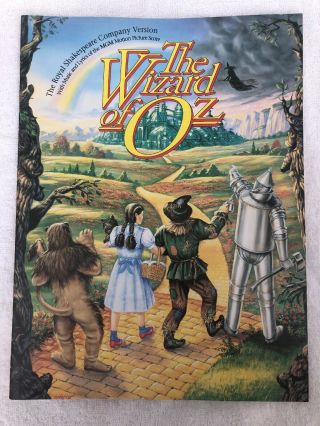 The Wizard Of Oz Royal Shakespeare Company Version 1993 Souvenir Program