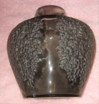 R Lalique Vase Lalique Poivre Vase Gray Lalique Vase 1921 Signed Rare Vase 12