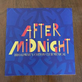 " After Midnight " Cotton Club Musical Broadway Souvenir Programs Playbill