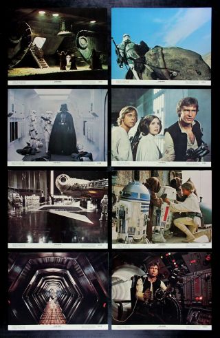 Star Wars ✯ Cinemasterpieces Movie Poster Lobby Card Set 1977 77/21 - 0