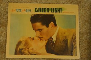 Green Light Errol Flynn Anita Louise Close Up 1937