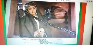 16 Old Vintage Color Picture Lobby cards of Bollywood Movie from India 1980 4