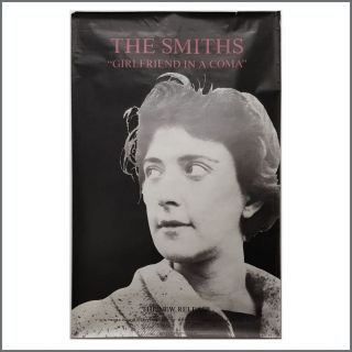 The Smiths 1987 Girlfriend In A Coma Rough Trade Promotional Poster (uk)