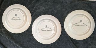 Antique Spode dinner plates of Stanford University.  Set of 12 2