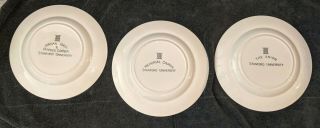 Antique Spode dinner plates of Stanford University.  Set of 12 6