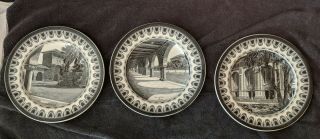 Antique Spode dinner plates of Stanford University.  Set of 12 7