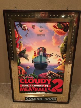 Lighted Movie Poster Frame