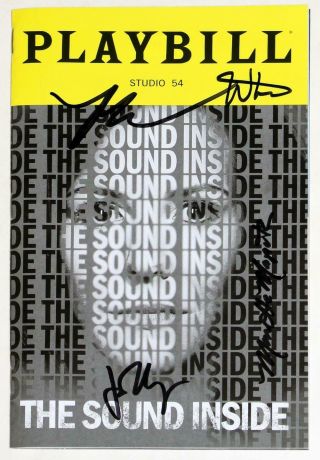 The Sound Inside Will Hochman,  Mary - Louise Parker Signed Playbill