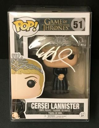 Game Of Thrones Cersei Lannister Funko Pop Signed By Lena Headey