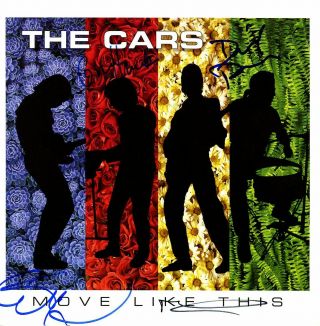 The Cars - Move Like This - Signed Autographed Vinyl Record Lp
