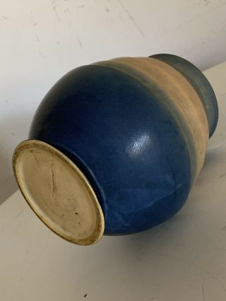 Antique Roseville Pottery Futura Art Deco Stepped Shoulder Geometric Vase 7