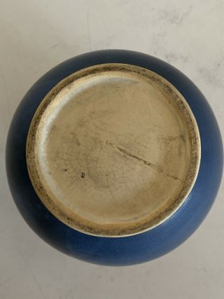 Antique Roseville Pottery Futura Art Deco Stepped Shoulder Geometric Vase 8