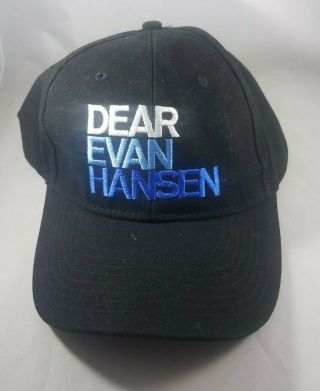 Dear Evan Hansen Baseball Hat National Tour Never Worn Broadway Musical
