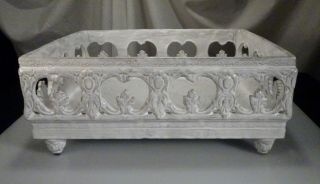 Astier De Villatte French Ceramic Rectangular Box 13.  5 " X 10.  5 " - 57225
