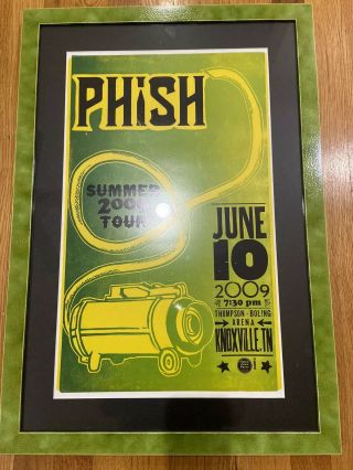 Phish Knoxville Hatch Print / Poster Not Pollock Framed 2