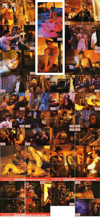 Querelle Fassbinder German Lobby Card Set 31 Ahf Brad Davis,  Franco Nero,  Moreau