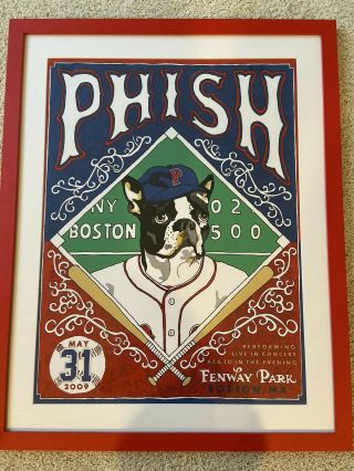 Phish Fenway Print / Poster Not Pollock 2009