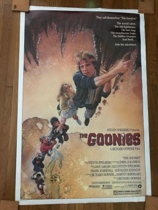 The Goonies 1985 Rolled 1 Sheet Movie Poster The Goonies Poster