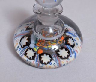 A VERY ATTRACTIVE VINTAGE EARLY SCOTTISH GLASS PAPERWEIGHT INKWELL,  PAUL YSART 3