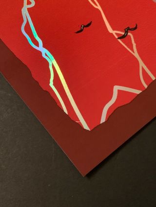 GARY CLARK JR Red Rocks FOIL VARIANT poster print MUNK ONE X/30 Denver 9/4/2019 4