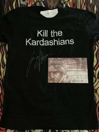 Stage Worn Kill The Kardashian’s Shirt From Stuttgart,  Last Show Ever In Europe