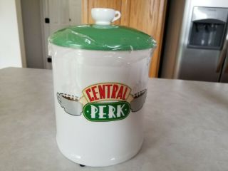 Friends Tv Show Central Perk Cookie Jar Canister Coffee Coffee Cup Rare