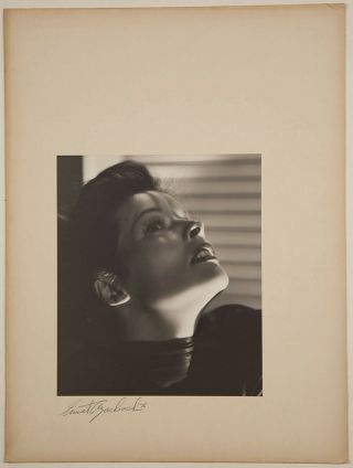 Katharine Hepburn Ernest Bachrach Vintage 1936 Large Fine Art Display Photograph 2