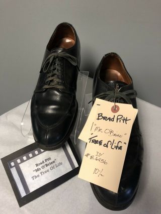 Brad Pitt’s Screen Worn Shoes from the film “ The Tree Of Life” size 10 1/2 2
