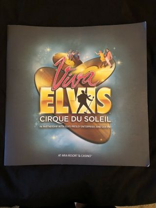 Elvis Presley - Viva Elvis Cirque Du Soleil Las Vegas Program