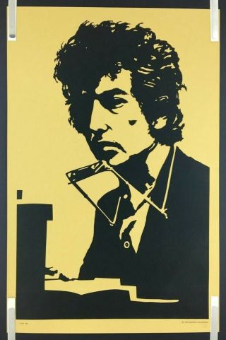 1966 Silkscreen Bob Dylan Poster David Nordahl / Pandora Still Rolled